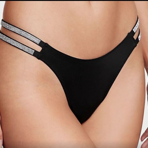Victoria’s Secret Double Strap Shine Thong! - Picture 1 of 7